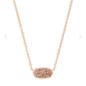 Kendra Scott Rose Gold Pendant Necklace